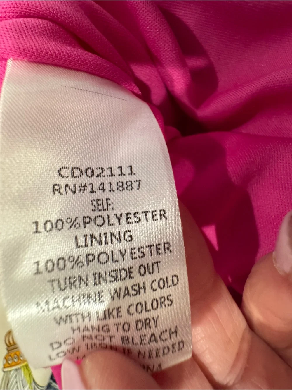 TCEC Hot Pink Ruffle Tiered Dress - Picture 8 of 9